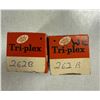 Image 2 : Vintage Tri-plex 262B Vacuum Tubes With Original Boxes Tri-plex