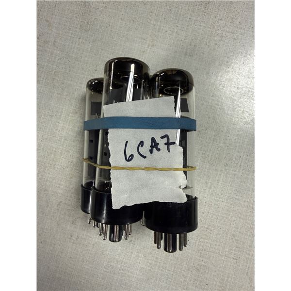 Group of Vintage Loose Vacuum Tubes - Model no 6CA7