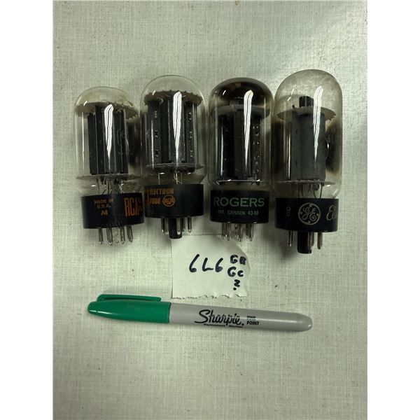 Group of Vintage Loose Vacuum Tubes - Model no 6L6