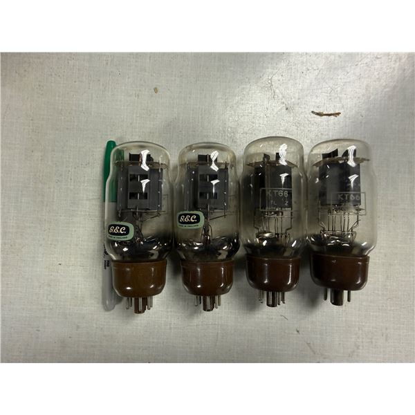 Group of Vintage Loose Vacuum Tubes GEC KT66