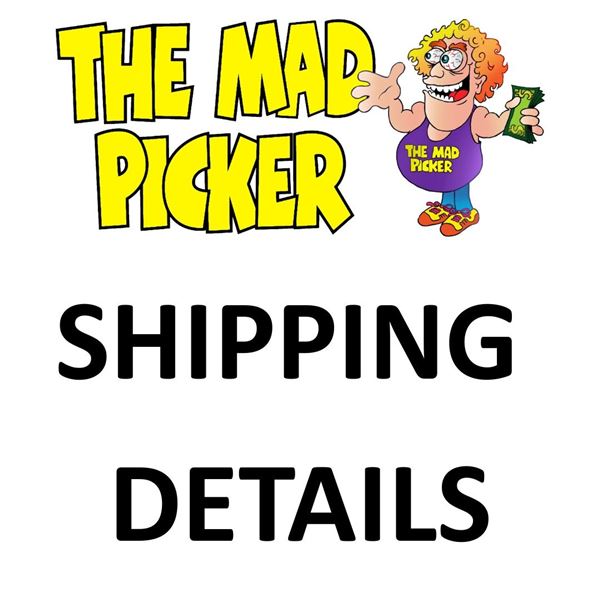 Shipping Available Worldwide - See Shipping Details