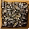 Image 2 : Box full of assorted vintage vacuum tubes