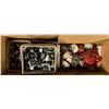 Image 2 : Box full of assorted vintage vacuum tubes & sockets