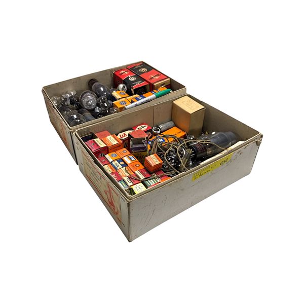 Assorted vintage vacuum tubes