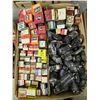 Image 2 : Large group of assorted vacuum tubes sorted by models