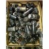 Image 3 : Box full of assorted vacuum tubes