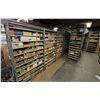 Image 1 : Large lot of commercial shelving racking - removal on last day of auction pickup. Appointment necess