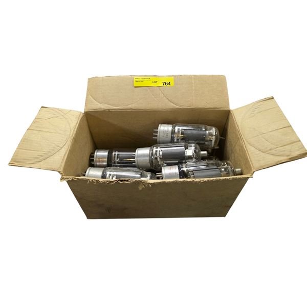 Box of 813 vacuum tubes