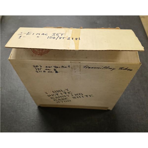 2 Eimac 35-T & 1 Eimac 100/VT 218?