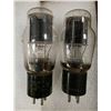 Image 2 : 2pc 2A3 vintage vacuum tubes