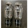 Image 1 : 2pc 2A3 vintage vacuum tubes Made for Westinghouse
