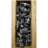 Image 2 : Box full of assorted vintage vacuum tubes