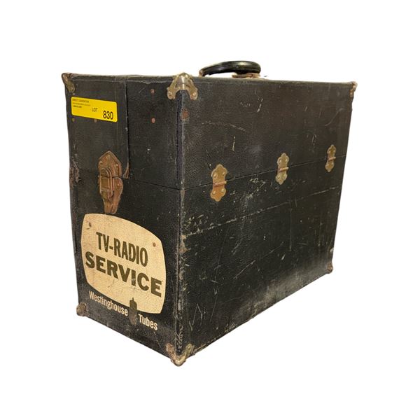 Westinghouse Vintage TV Radio Service Technicians Caddy