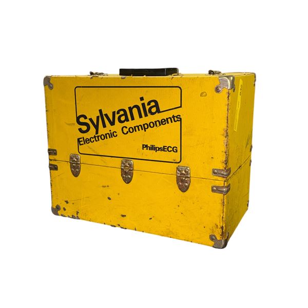 Sylvania Vintage Technicians Caddy with Replacement Parts