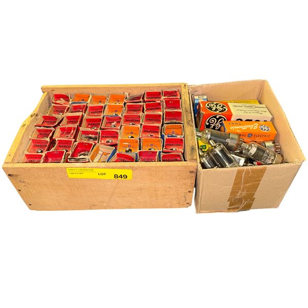 Group of assorted vintage vacuum tubes