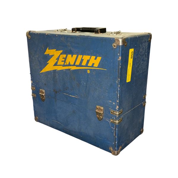 Vintage Zenith Technicians Tube Caddy full of assorted tubes