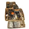 Image 2 : Large group of assorted vintage loose vacuum tubes & sockets