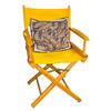 Image 1 : Vintage Folding Director's Chair with Accent Pillow