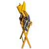 Image 3 : Vintage Folding Director's Chair with Accent Pillow