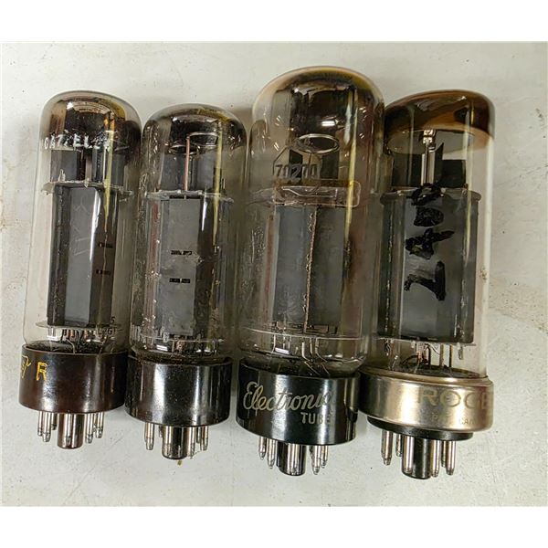 7027A, 2400 & 2 pc 6CA7 EL34 loose vintage vacuum tubes
