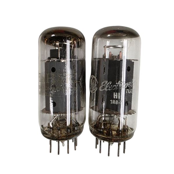 Pair of 7868 vintage loose vacuum tubes