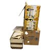 Image 3 : Large group of shipping & packaging supplies - boxes, bubble wrap, wrapping paper, shrink wrap