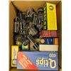 Image 4 : Large group of assorted vintage vacuum tubes and components
