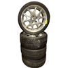 Image 1 : Set of 4 BRABUS Monoblock V for Mercedes Benz 8.5J x 18H2 ET35 Wheels by Ronal with Kumho Ecsta Supr