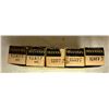 Image 2 : Set of 5 Sylvania 12AT7 vintage vacuum tubes