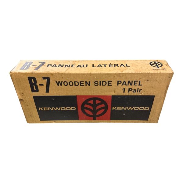 Kenwood B-7 Pair of Wooden Side Panels
