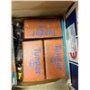 Image 4 : Box of assorted vintage vacuum tubes, manuals & electronics
