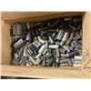 Image 1 : Box of assorted vintage vacuum tube shields