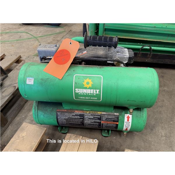 (10708380) 2023 Mi-T-M AM1-HE02-05M 5-Gallon Single Stage Electric Air Compressor (Runs See Video)