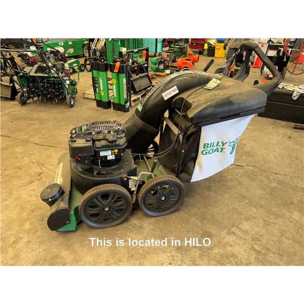 (10707986) 2023 Billy Goat MV601 Commercial Self-Propelled Leaf & Litter Vacuum (Needs Repair)