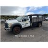 Image 1 : (882572) 2016 Ford F450 Stake Bed Truck Lic.762MDM, 27717 Miles (Starts & Runs See Video)