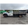 Image 2 : (882572) 2016 Ford F450 Stake Bed Truck Lic.762MDM, 27717 Miles (Starts & Runs See Video)