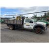 Image 4 : (882572) 2016 Ford F450 Stake Bed Truck Lic.762MDM, 27717 Miles (Starts & Runs See Video)