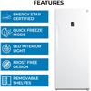 Image 4 : NEW - KENMORE 14 Cu. Ft (390L) Convertible Freezer/Refrigerator - R.V. $1,299.100
