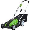 Image 1 : NEW - GREENWORKS Electric Lawn Mower 21" 3-in-1 - R.V. $300