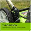 Image 3 : NEW - GREENWORKS Electric Lawn Mower 21" 3-in-1 - R.V. $300