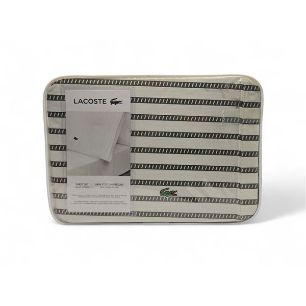 New Lacoste Bed Sheet Set