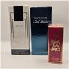 Image 1 : Group of 3 Eau de Toilette/Perfume - Davidoff Cool Water, Sung Alfred Sung & Viva La Juicy