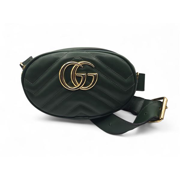 Green Gucci Crossbody Bag - Used (No COA)