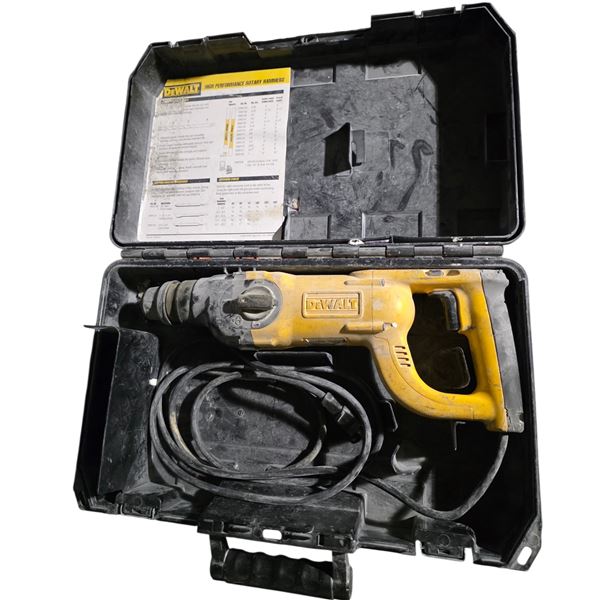 DeWalt SDS Plus Rotary Hammer Drill in Case