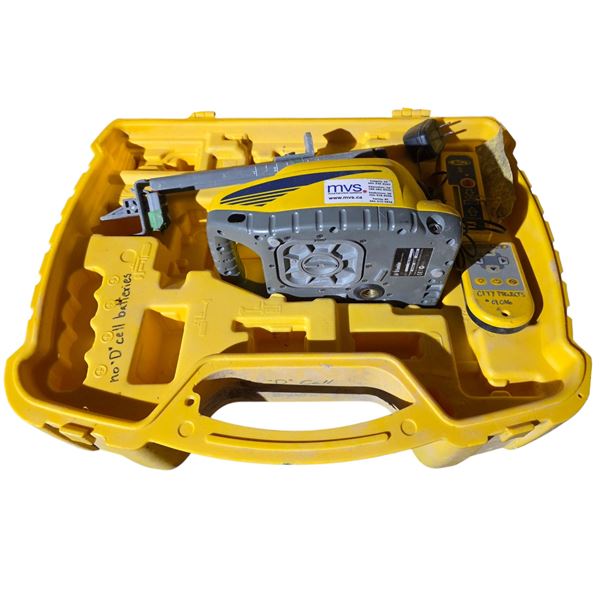 MVS Pipe Laser Level Kit w/ Remote & Case