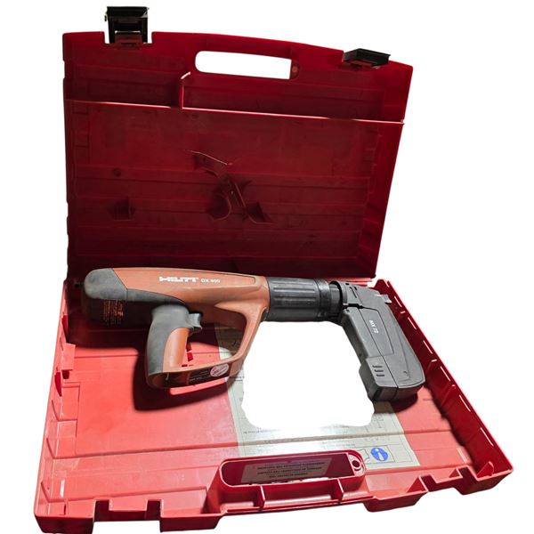 Hilti DX 460 Powder-Actuated Fastening Tool in Case