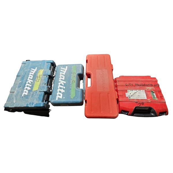 Group of 4 Tool Box Cases