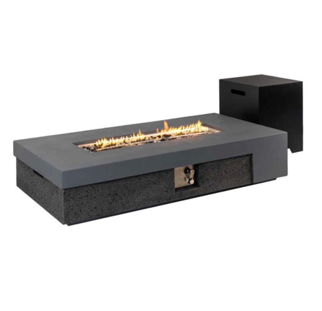 Paramount Fire Table Linear BNIB - Paramount Obsidia Propane Fire Table - RV: $899.99 CAD (FP10359)