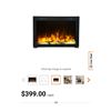 Image 3 : BNIB - Essential Built-in 28" Electric Fireplace - RV: $399.99 CAD (EF10256)
