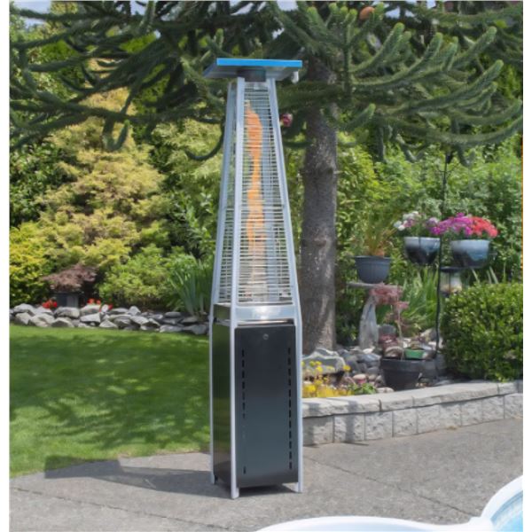 BNIB - Paramount Black Stainless-steel Patio Heater - RV: $370 CAD (PH-F-121-SS MO)